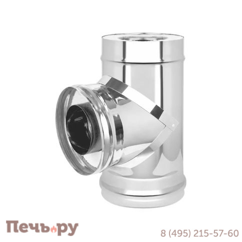Сэндвич тройник Везувий Keralux (AISI 430 1.0мм/0.5мм) фото