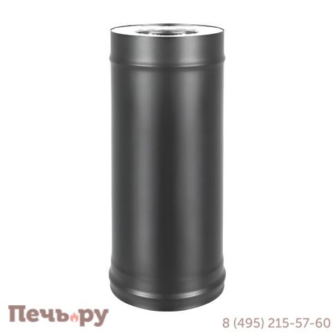 Сэндвич тройник Везувий Black Keralux (AISI 430/1.0мм+0.5 мм) фото
