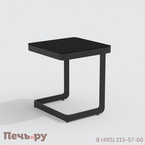 Шезлонг COSTA на колесах бежевый - каркас карбон фото 9