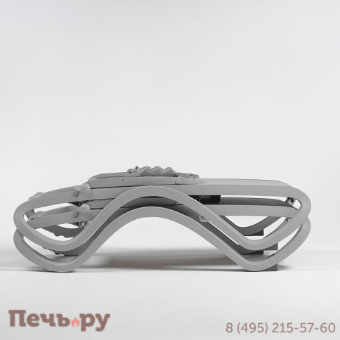 Шезлонг Gardeck Nardi Omega без подлокотников, коричневый-кофе фото 3