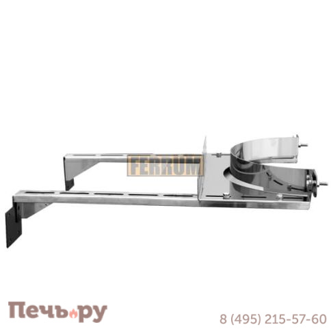 Штанга Феррум для стенового хомута l=250 (AISI 430/ 0.5) фото