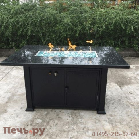 Стол камин Bellagio Fuego 4 уличный фото 3