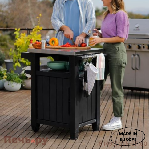 Столик для барбекю Gardeck 105л (Unity 105L) коричневый фото 8