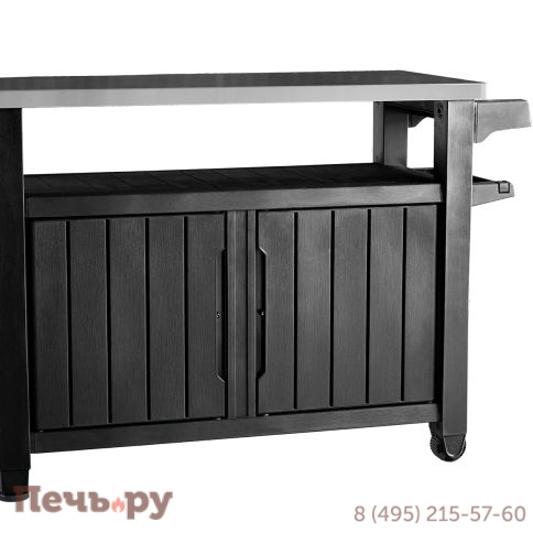 Столик Gardeck для барбекю 207 Л (Unity XL 207L) графит фото