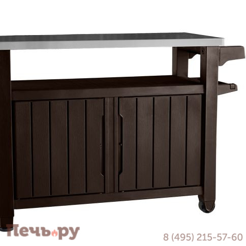 Столик для барбекю Gardeck 207 Л (Unity XL 207L) коричневый фото