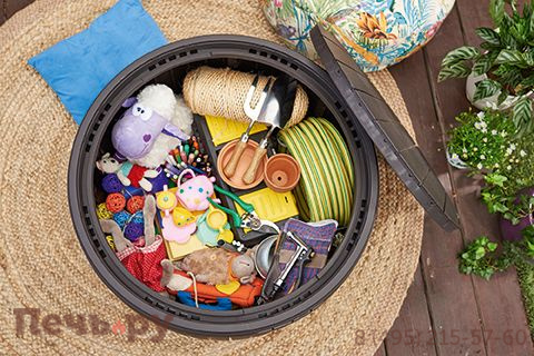 Столик-холодильник Gardeck Кул-Стул (Cool stool) коричневый фото 8