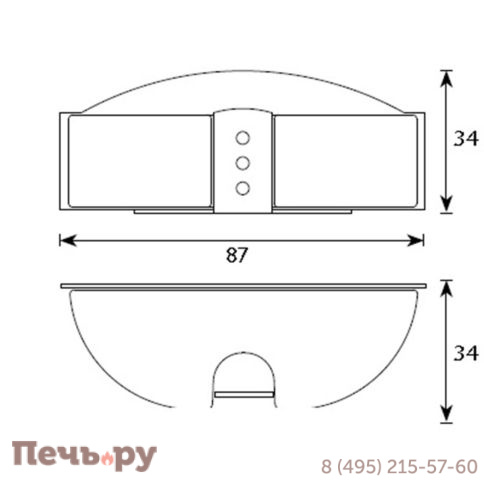 Светильник Cariitti Маяк LH-100 без светодиода фото 4