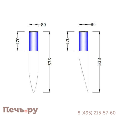 Светильник Licht-2000 Torcia Vetro настенный фото 8