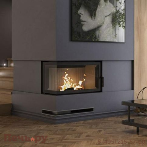 Топка Defro Home Impuls ME угловая, 10 кВт, 770/450/380мм фото 6