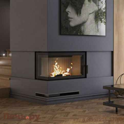 Топка Defro Home Impuls SM угловая, 8 кВт, 670/450/380мм фото 5