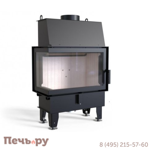 Топка Defro Home Impuls SM угловая, 8 кВт, 670/450/380мм фото