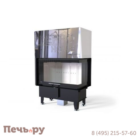 Каминная топка Defro Home Intra ME G угловая, 13кВт, 924/548/498мм, гильотина фото 3