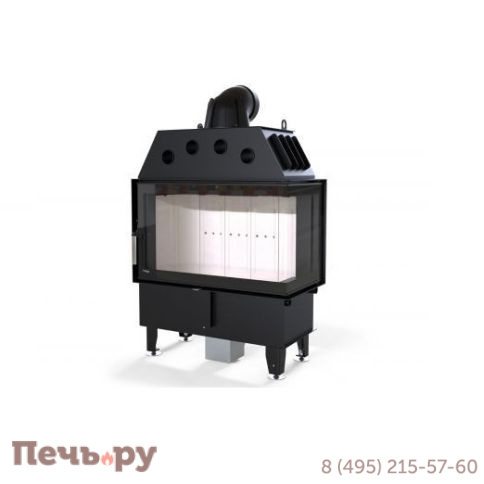 Каминная топка Defro Home Intra ME угловая, 13 кВт, 907/535/482мм фото 3