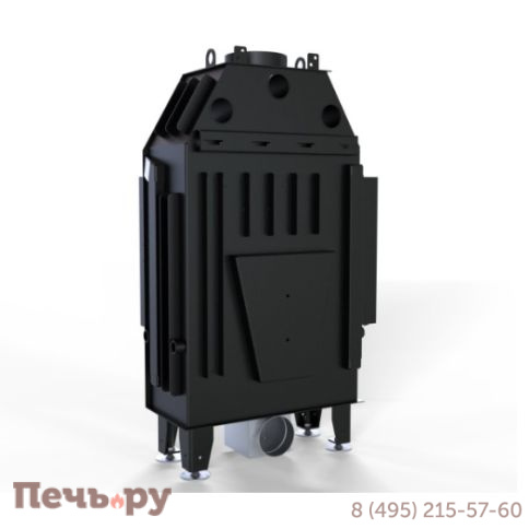 Топка Defro Home Intra Slim SM  угловая, 6 кВт, 667/465/337мм фото 4