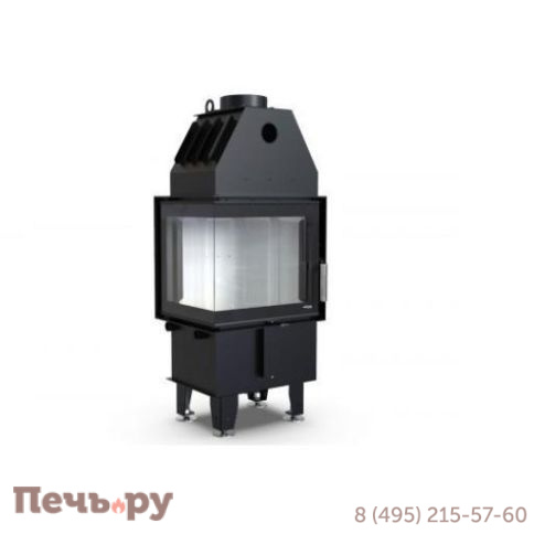 Топка Defro Home Intra XSM Mini угловая, 8кВт, 500/465/412 мм фото