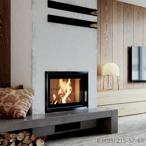 Топка Defro Home Riva ME Short, 19 кВт, 795/465мм, с водяным контуром фото 4