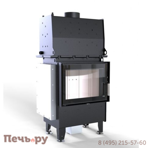 Топка Defro Home Riva SM Short, 16 кВт, 630/465мм, с водяным контуром фото 6