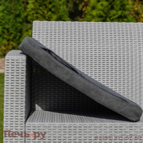 Трехместный диван Royal Family Lana светло-серый фото 4