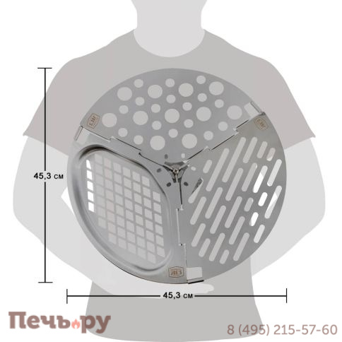 Тройная решетка Oklahoma Joe's для Drum Bronco фото 4