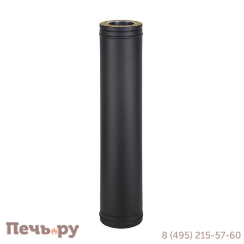 Труба сэндвич КПД 1000мм черный фото