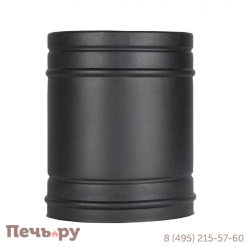 Труба сэндвич КПД 250мм черный фото