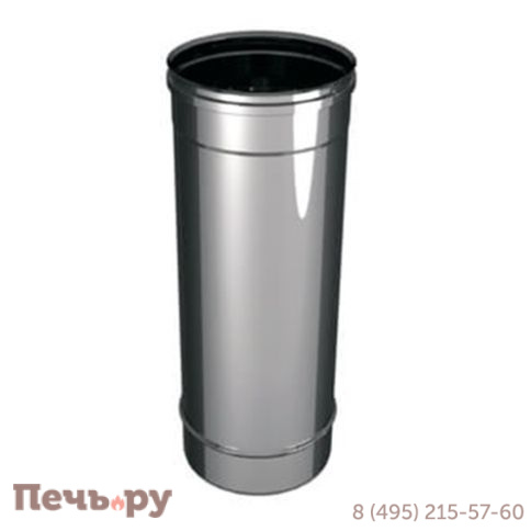 Труба VHR THR 0,5м Вулкан (AISI 321 0.5мм) фото
