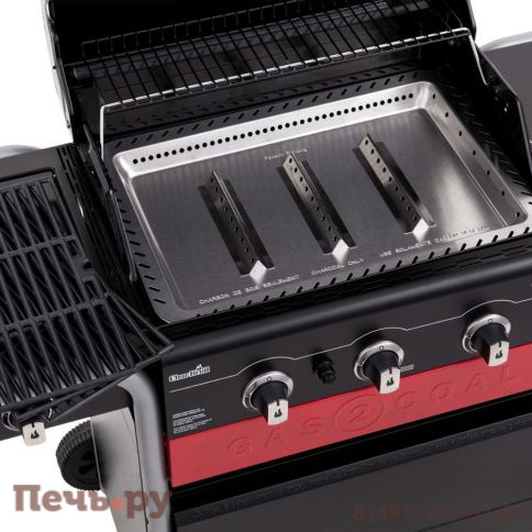 Угольный + Газовый гриль Char-Broil Gas2Coal Hybrid 3B фото 3