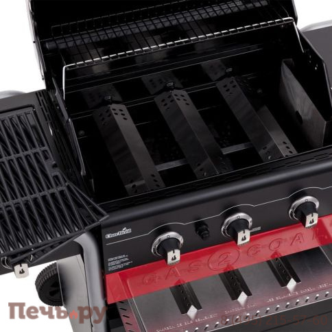 Угольный + Газовый гриль Char-Broil Gas2Coal Hybrid 3B фото 5