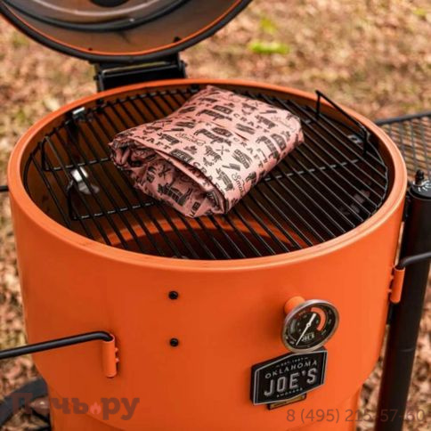 Угольный гриль коптильня Oklahoma Joe's Drum Bronco PRO фото 6