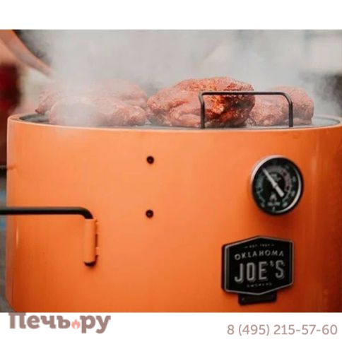 Угольный гриль коптильня Oklahoma Joe's Drum Bronco PRO фото 9