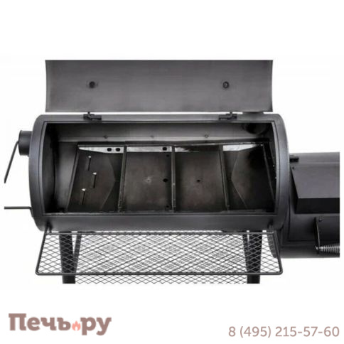 Угольный гриль коптильня Oklahoma Joe's Longhorn Reverse Flow фото 12