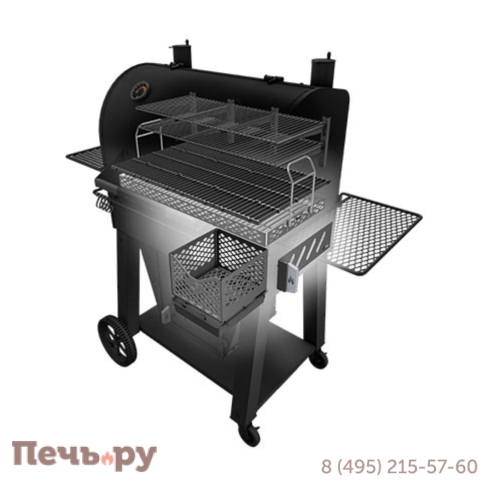 Угольный гриль коптильня Oklahoma Joe's Marshal Center Box фото 7