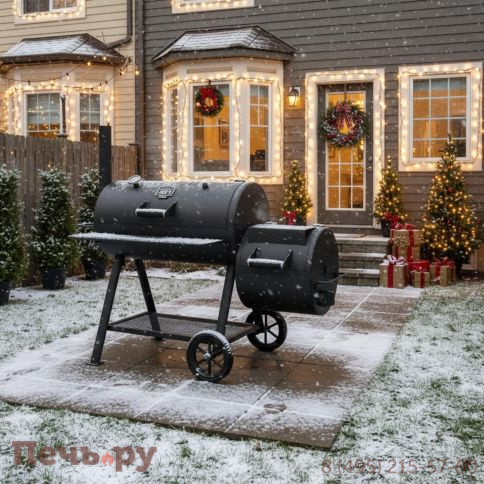 Угольный гриль Oklahoma Joe's Highland Offset фото 2