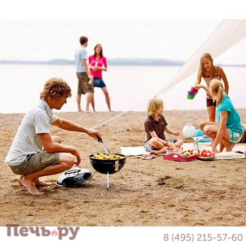 Угольный гриль Weber Smokey Joe Premium фото 9