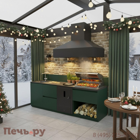 Уличная гриль кухня Астов №1 фото 2