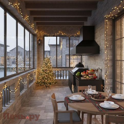 Уличная гриль кухня Астов №8 фото 2