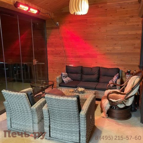 Уличный электрический обогреватель WWT Elcon RCH-3000/8 фото 4