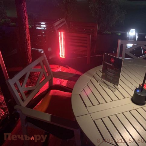 Уличный электрический обогреватель WWT Elcon RCH-3000 F Spinner фото 6