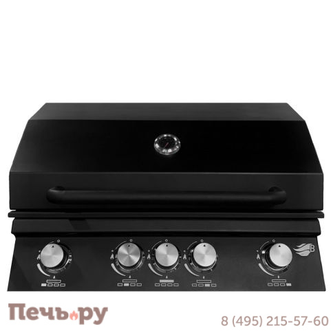 Встраиваемый гриль B-fire Bizon Black 4 фото