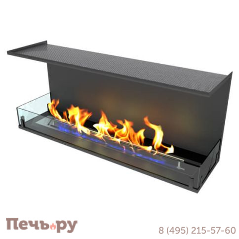 Встраиваемый торцевой очаг ZeFire Standart 1200 (без топливного блока) фото 2