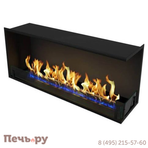 Встраиваемый угловой очаг Zefire Standart 1200 (без топливного блока) фото 4