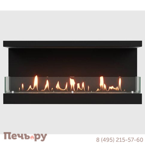 Встроенный биокамин Lux Fire фронтальный 1040 S фото 4