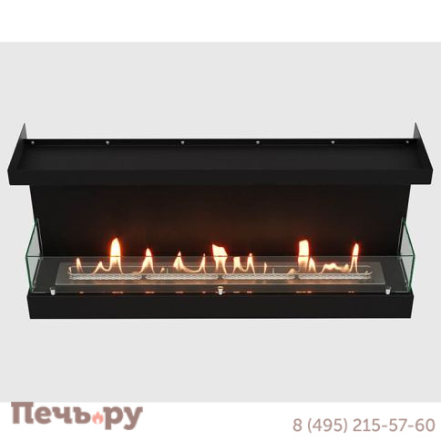 Встроенный биокамин Lux Fire фронтальный 1040 S фото 5
