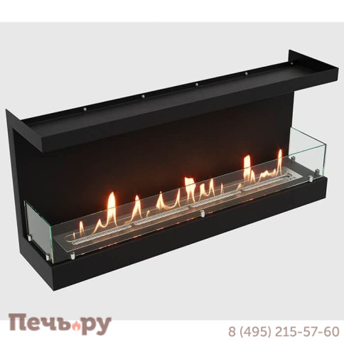 Встроенный биокамин Lux Fire фронтальный 1040 S фото