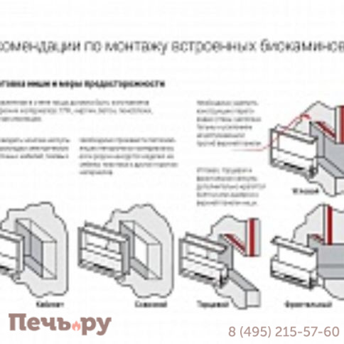 Встроенный биокамин Lux Fire фронтальный 440 S фото 10