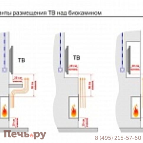 Встроенный биокамин Lux Fire фронтальный 440 S фото 12