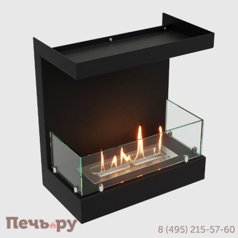 Встроенный биокамин Lux Fire фронтальный 440 S фото