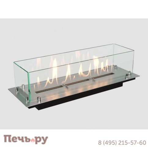 Встроенный биокамин Lux Fire Модуль 600 фото