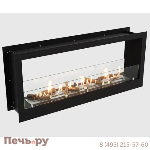 Встроенный биокамин Lux Fire сквозной 1130 S фото 3