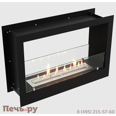 Встроенный биокамин Lux Fire Сквозной 730 S фото
